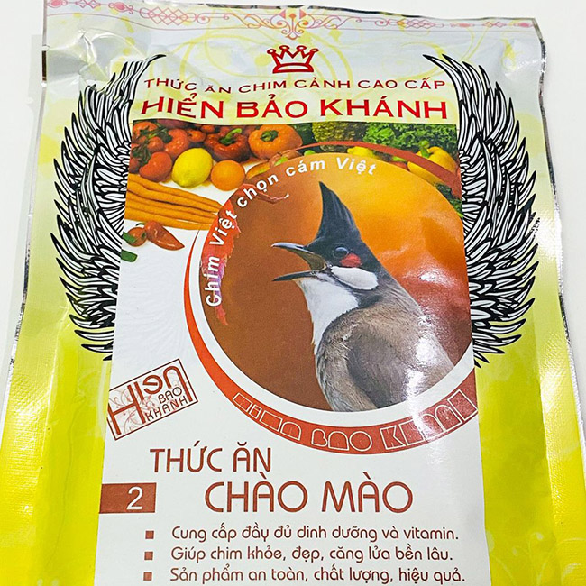 cám chào mào bảo khánh